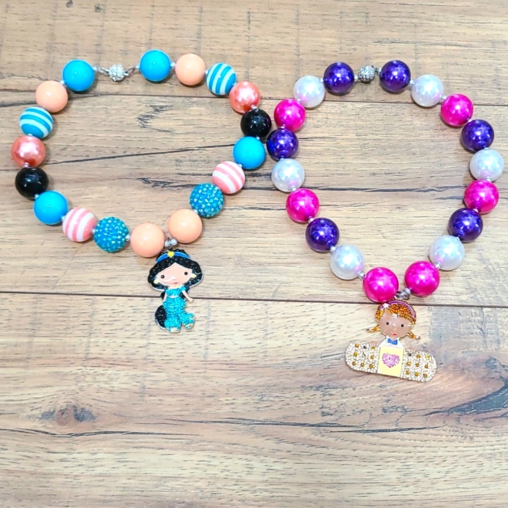 Girls Bubble Necklaces